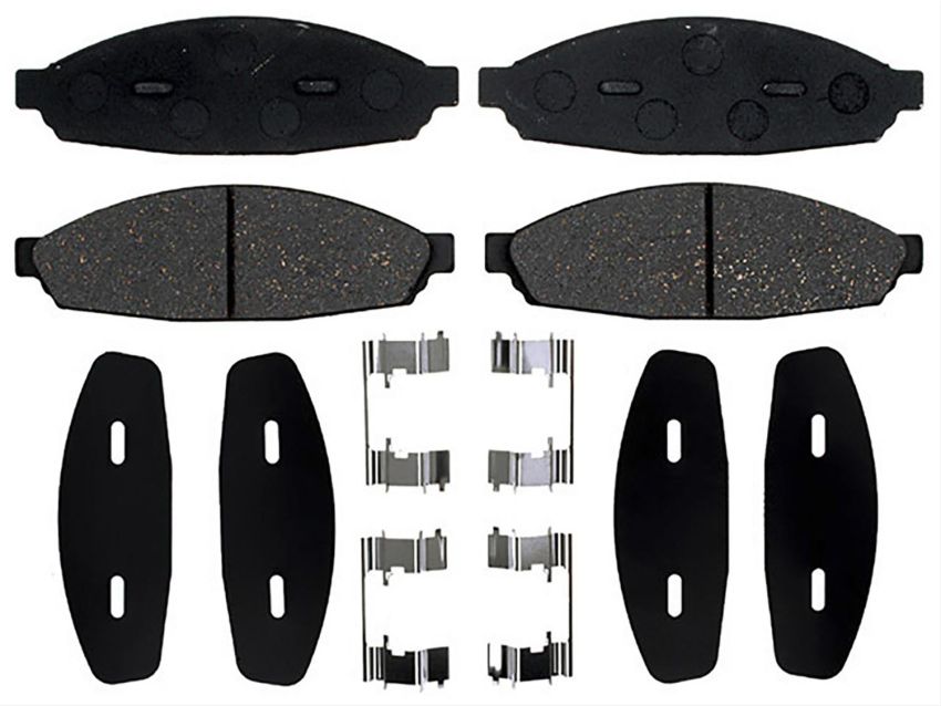 ACDelco Silver Brake Pads for 2003-2005 AVIATOR - 19305675
