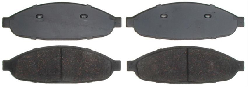 ACDelco Silver Brake Pads for 2004-2008 PACIFICA - 19255850