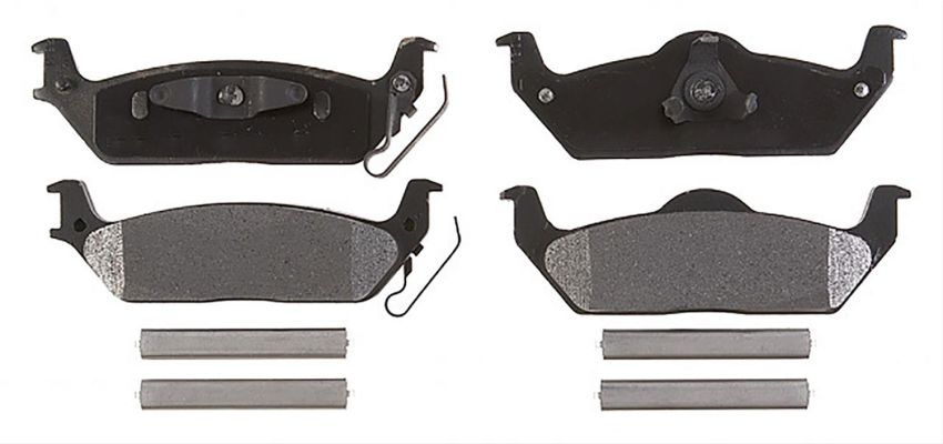 ACDelco Gold Semi-Metallic Brake Pads for 2004-2011 F-150, 2004 F-150 HERITAGE, 2006-2008 MARK LT - 19287094
