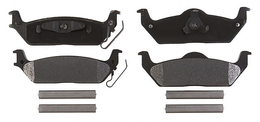 ACDelco Gold Semi-Metallic Brake Pads for 2004-2011 F-150, 2004 F-150 HERITAGE, 2006-2008 MARK LT - 19287094