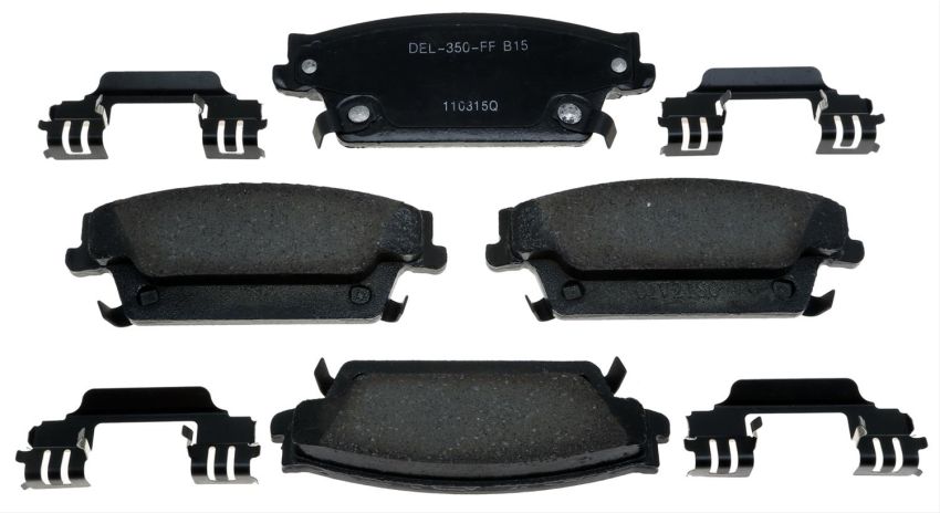 ACDelco Gold Ceramic Brake Pads for 2004-2009 SRX - 19312057