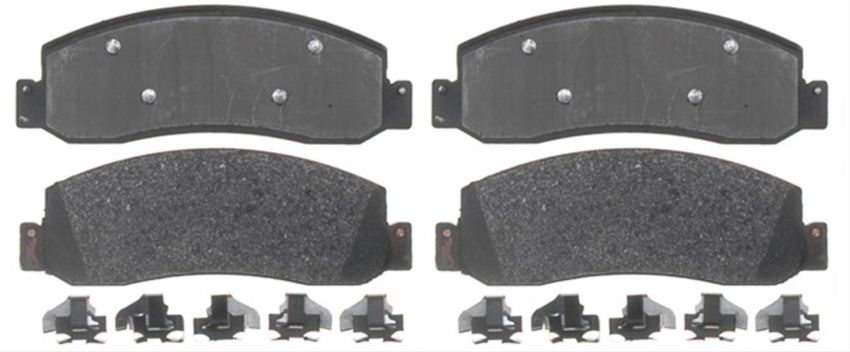 ACDelco Gold Semi-Metallic Brake Pads for 2005-2012 F-250 SUPER DUTY, F-350 SUPER DUTY - 19204090