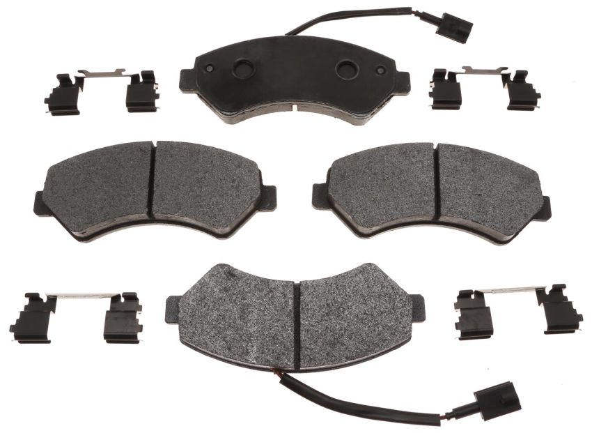 ACDelco Gold Semi-Metallic Brake Pads for 2014-2023 PROMASTER 1500, PROMASTER 2500, PROMASTER 3500 - 19336656