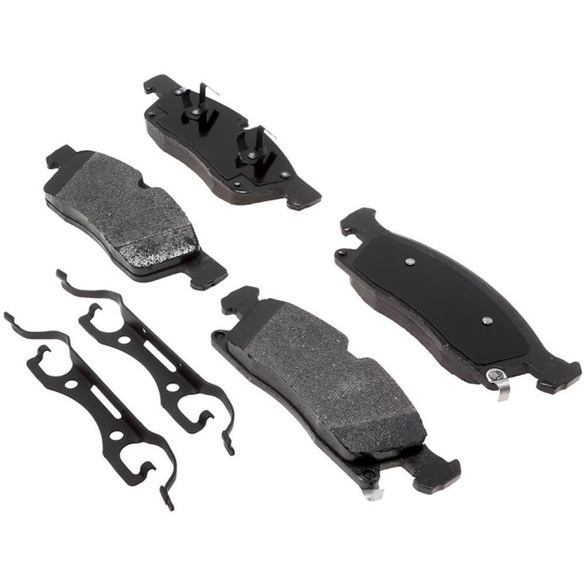 ACDelco Gold Semi-Metallic Brake Pads for 2012-2024 DURANGO, 2012-2021 GRAND CHEROKEE, 2022 GRAND CHEROKEE WK - 19422770