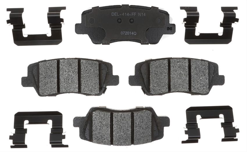 ACDelco Gold Semi-Metallic Brake Pads 19325436