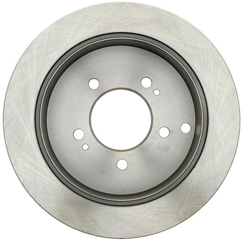 ACDelco Silver Non-Coated Brake Rotors for 2001-2006 SANTA FE, 2005-2016 SPORTAGE, 2005-2015 TUCSON - 19261818