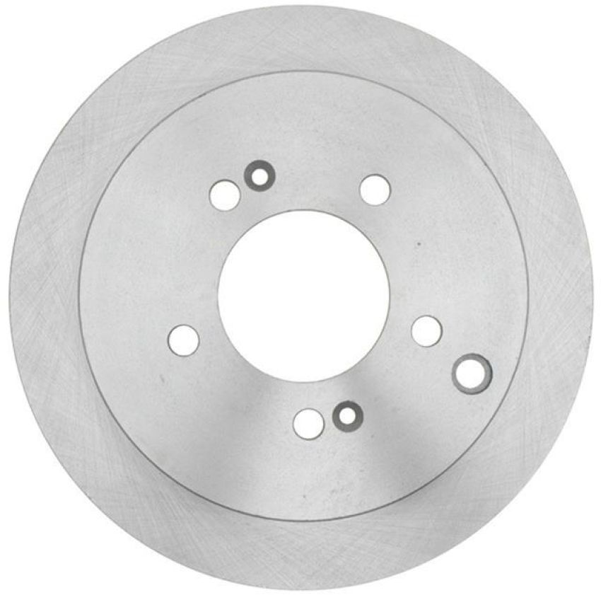 ACDelco Silver Non-Coated Brake Rotors for 2001-2006 SANTA FE, 2005-2016 SPORTAGE, 2005-2015 TUCSON - 19261818