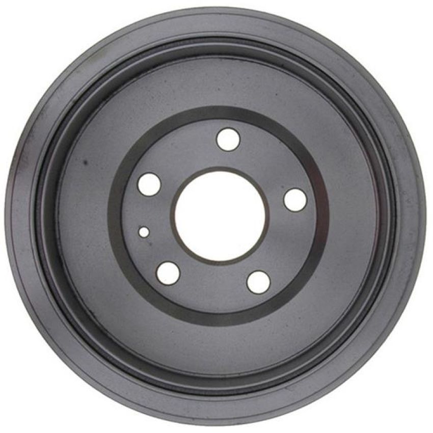 ACDelco Silver Brake Drums for 2012 BEETLE, 2011-2012 JETTA - 19305515