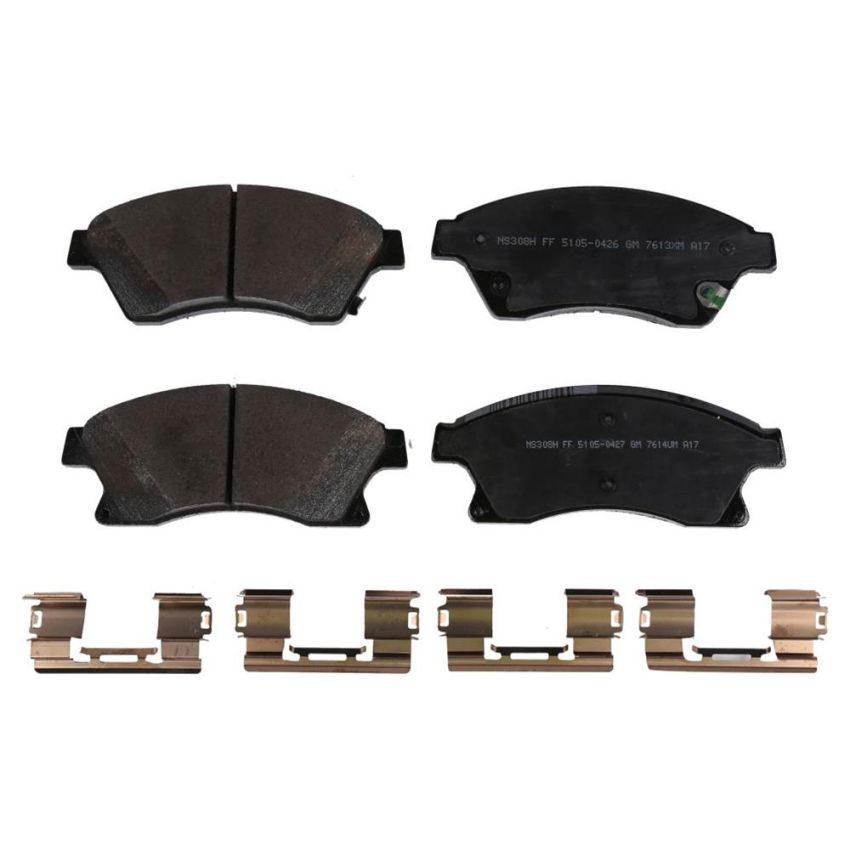 ACDelco GM Genuine Parts Disc Brake Pads for 2011-2015 CRUZE, 2016 CRUZE LIMITED, 2012-2017 SONIC - 19436350