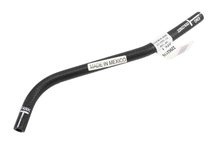 ACDelco Coolant Recovery Tank Hoses for 2014-2019 IMPALA, XTS, 2010-2016 LACROSSE - 22962116