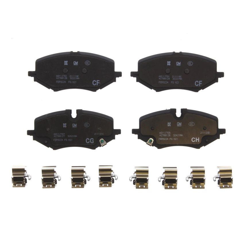 ACDelco GM Genuine Parts Disc Brake Pads for 2021-2024 TRAILBLAZER - 42788125