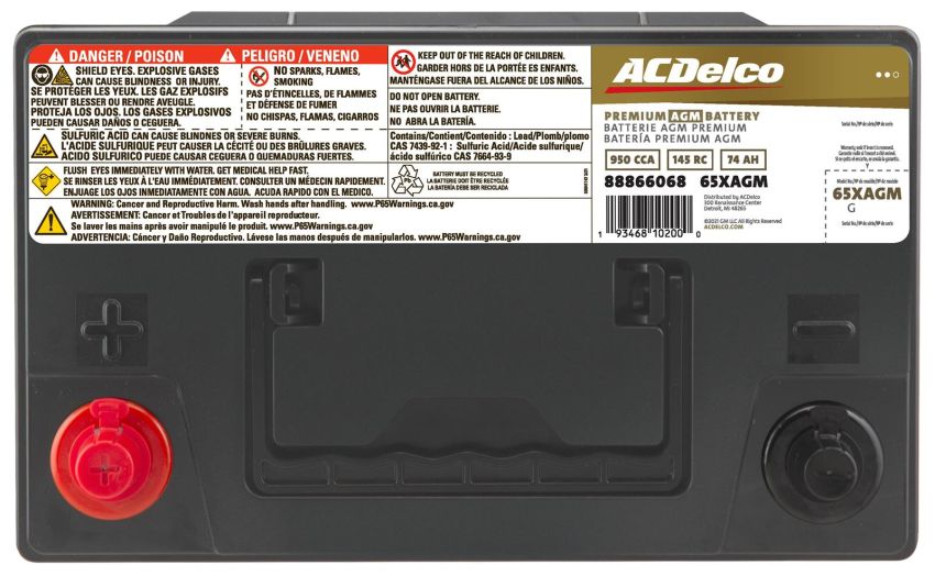 ACDelco Batteries 88866068