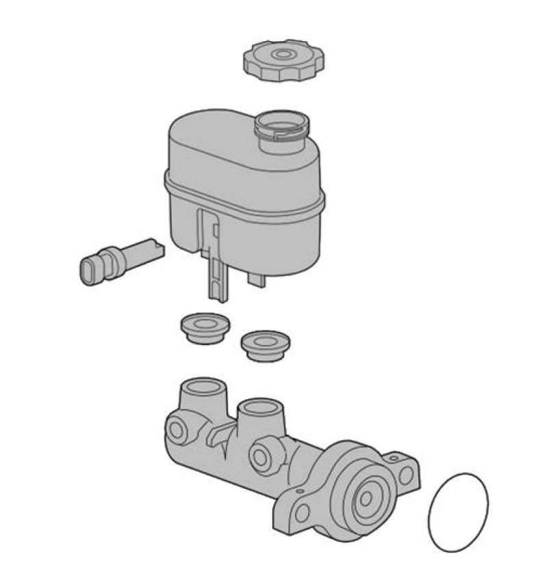 ACDelco GM Genuine Parts Brake Master Cylinders 84826642