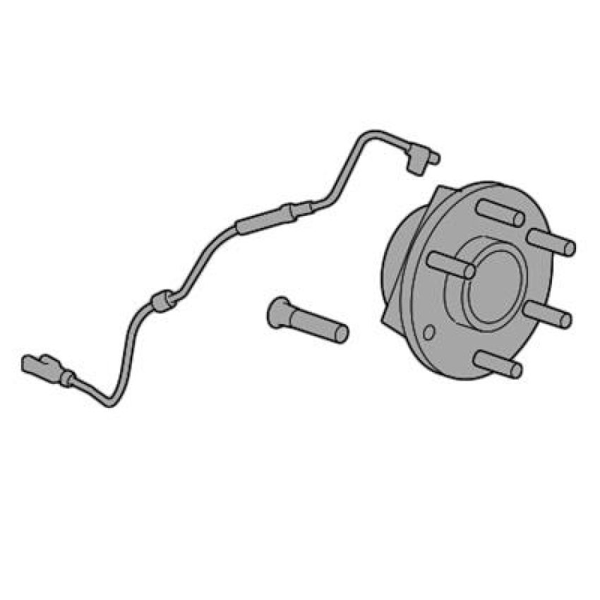 ACDelco GM Genuine Parts Wheel Bearing and Hub Assemblies 84869190