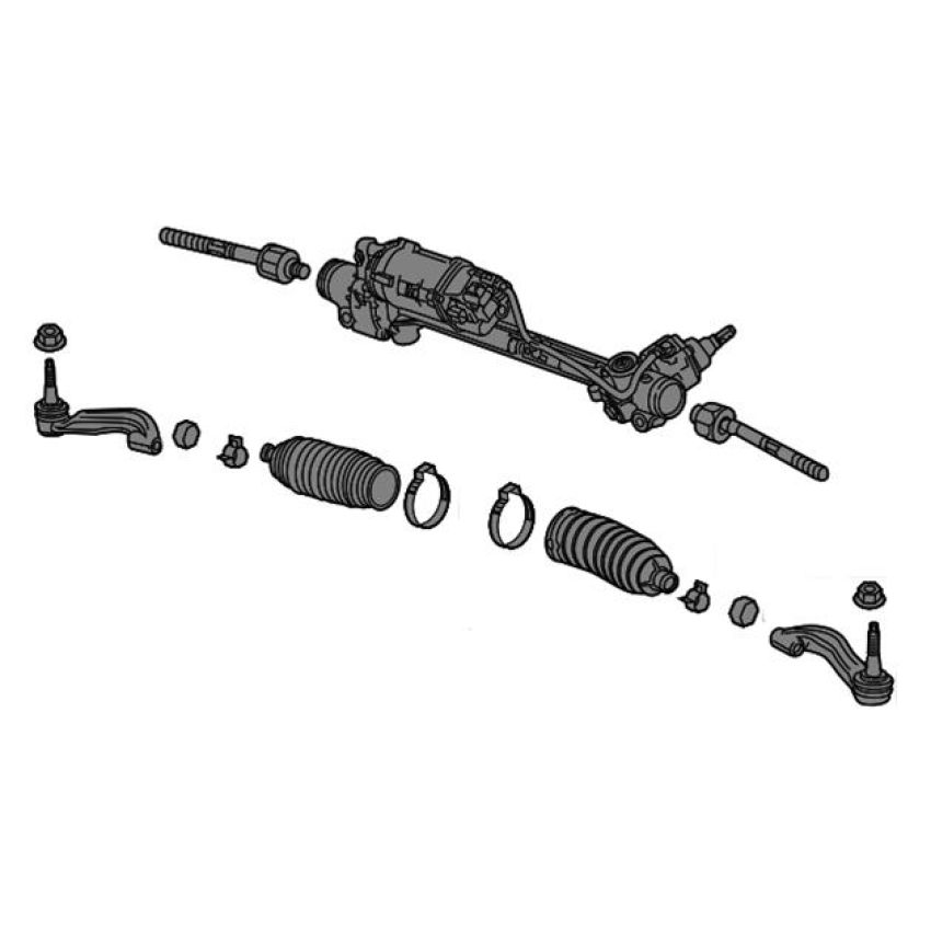 ACDelco GM Genuine Parts Rack and Pinion Assemblies for 2014 CORVETTE - 84952356