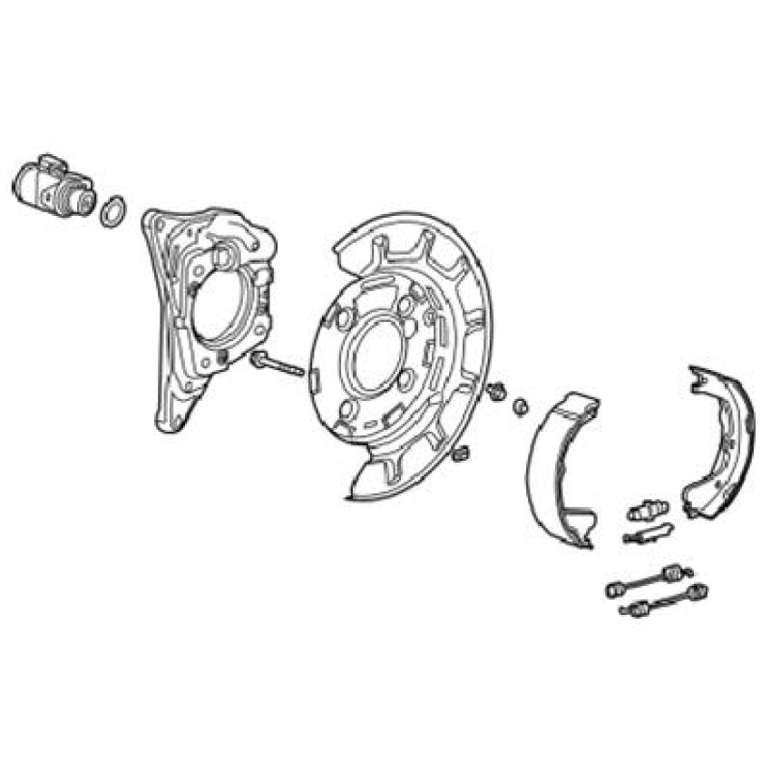 ACDelco GM Genuine Parts Parking Brake Assemblies 85114295