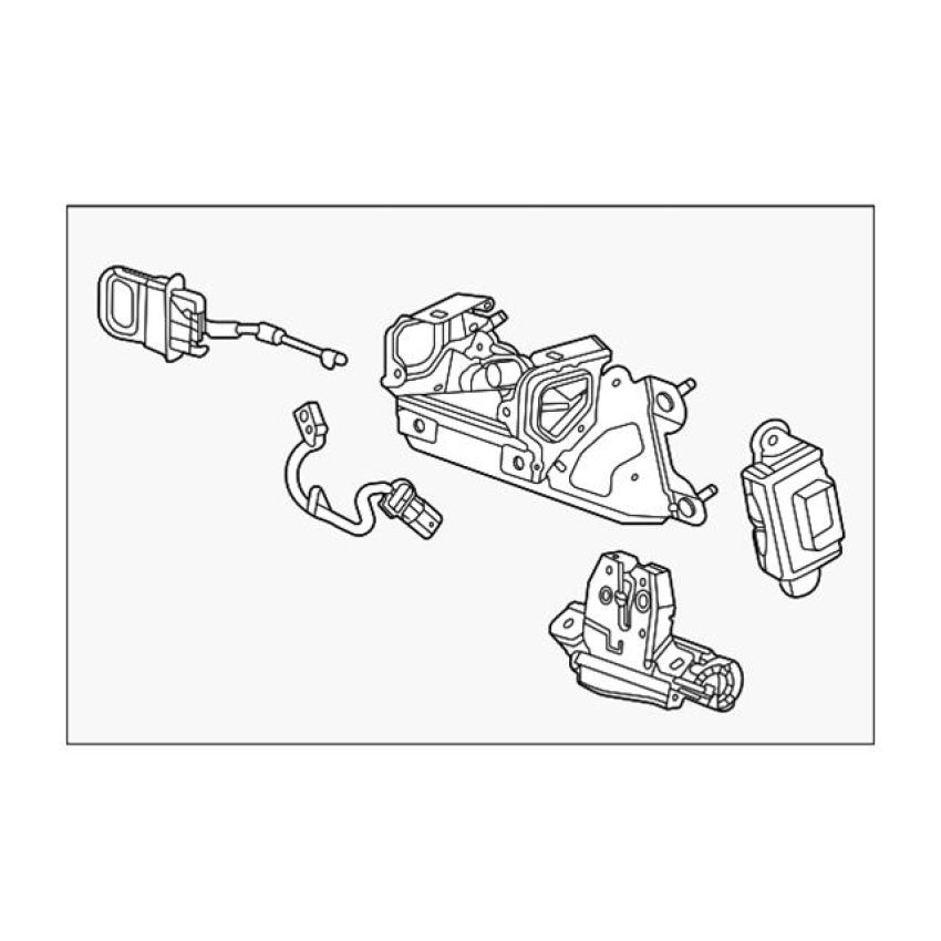 ACDelco Door Latch Assemblies 86782303