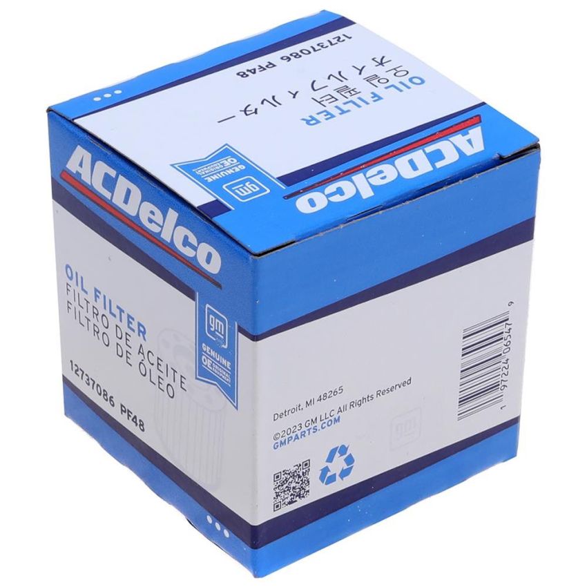 ACDelco Gold Oil Filters 12737096