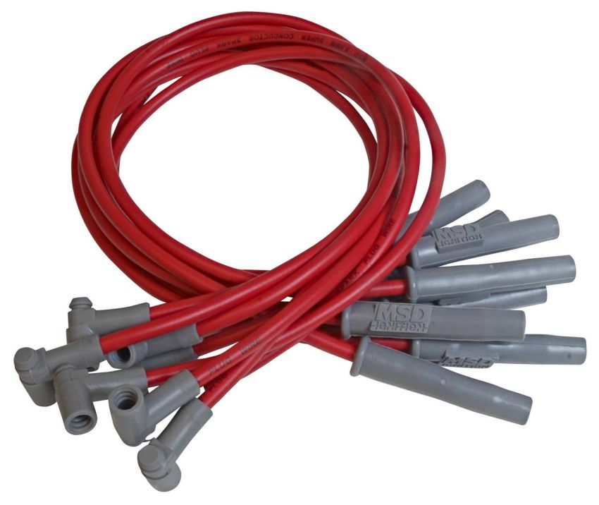 MSD IGNITION MSD35859 8.5MM Spark Plug Wire Set - Red