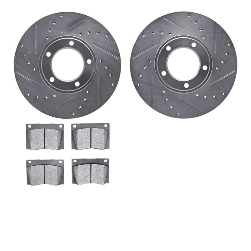 Dynamic Friction 7502-20002 Rotor Kit