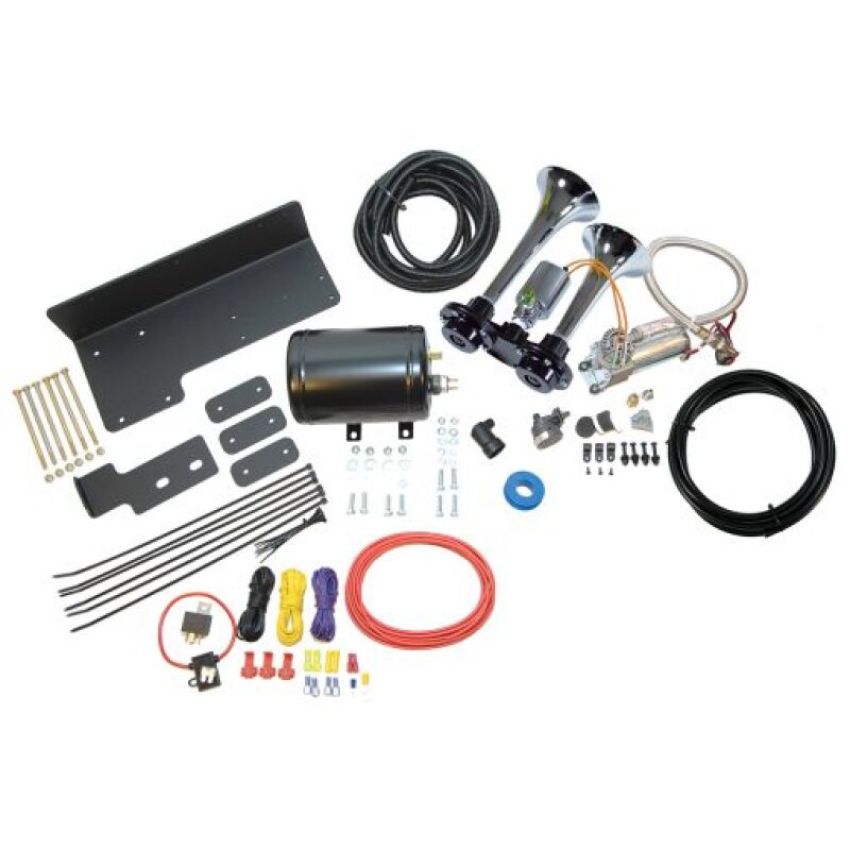Kleinn Air Horns JEEPKIT-99 Kleinn 07-18 Jeep Wrangler JK/ JKU Onboard Air System w/ Model 99 Horns