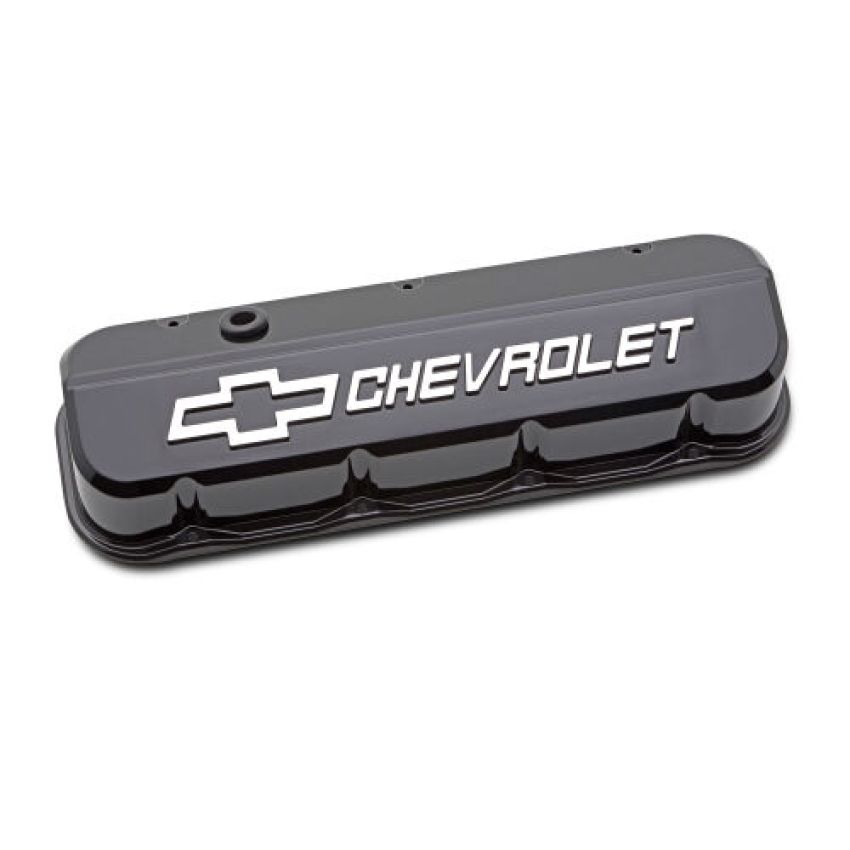 PROFORM PFM141-868 Slant Edge Valve Covers BBC Liquid Black