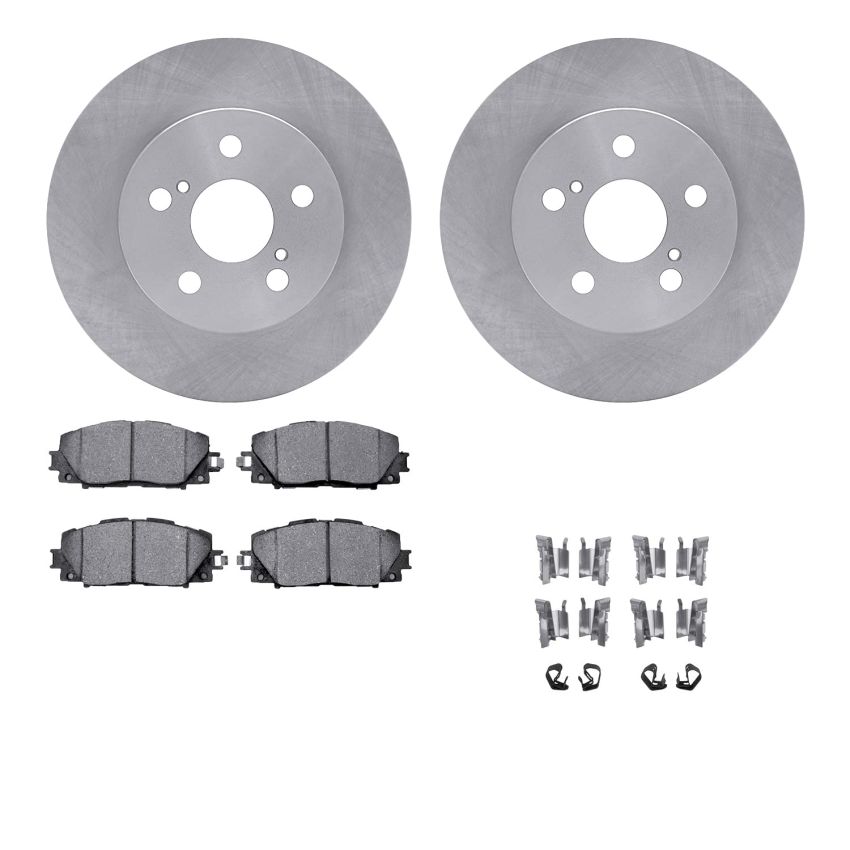 Dynamic Friction 6512-76698 Rotor Kit