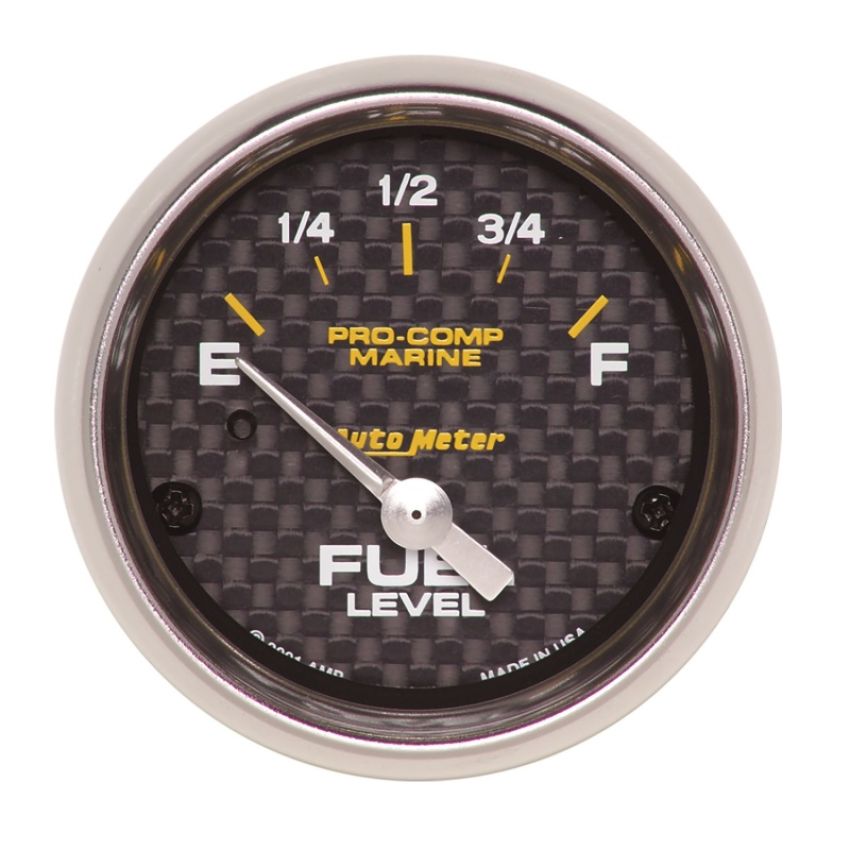 AutoMeter 200760-40 GAUGE, FUEL LEVEL, 2 1/16