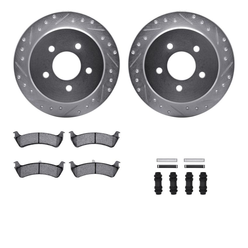 Dynamic Friction 7212-99127 Rotor Kit