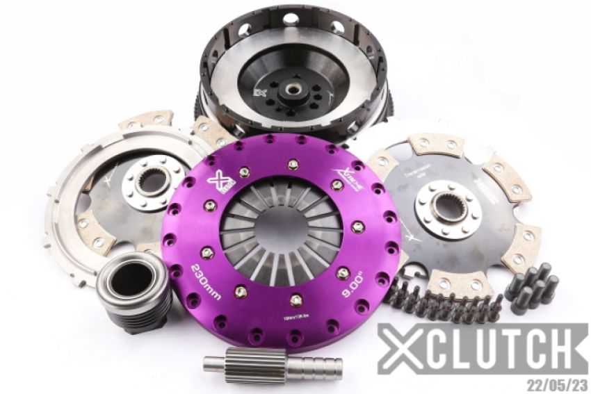 XCLUTCH XKBM23560-2E 15-18 BMW M3 Base 3.0L 9in Twin Solid Ceramic Clutch Kit