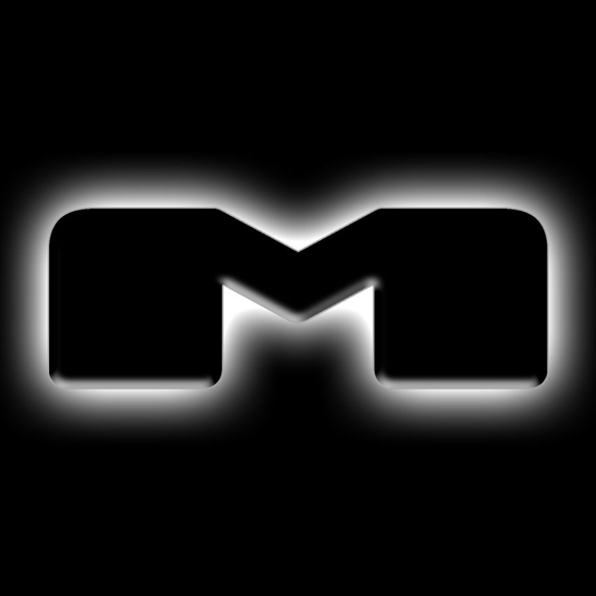 Oracle Lighting 3141-M-001 Universal Illuminated LED Letter Badges - Matte Black Surface Finish - M