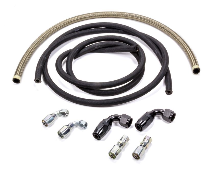 ALLSTAR PERFORMANCE ALL48201 Power Steering Hose Kit Rack Rear Mount Pump