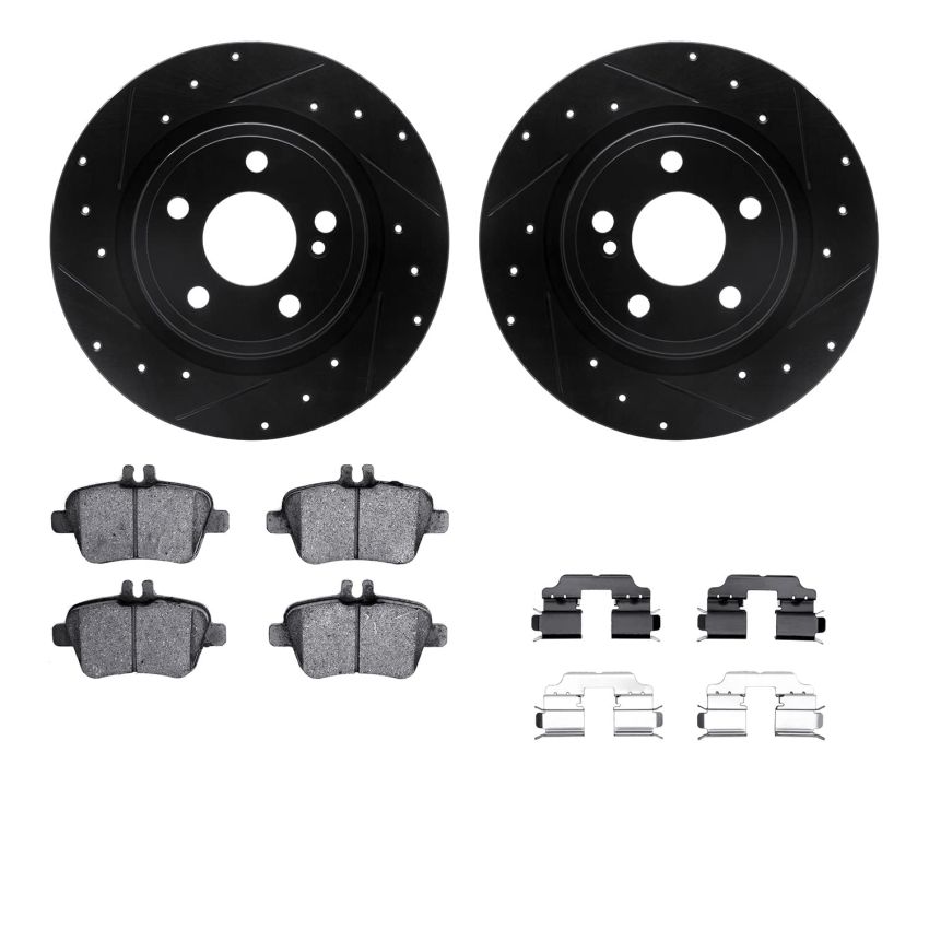 Dynamic Friction 8512-63064 Rotor Kit