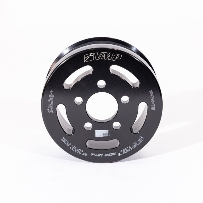 VMP Performance VMP-SCP-63500-5-GR VMP/Whipple Gen 6 Supercharger 3.500in Griptec 6-Rib Pulley