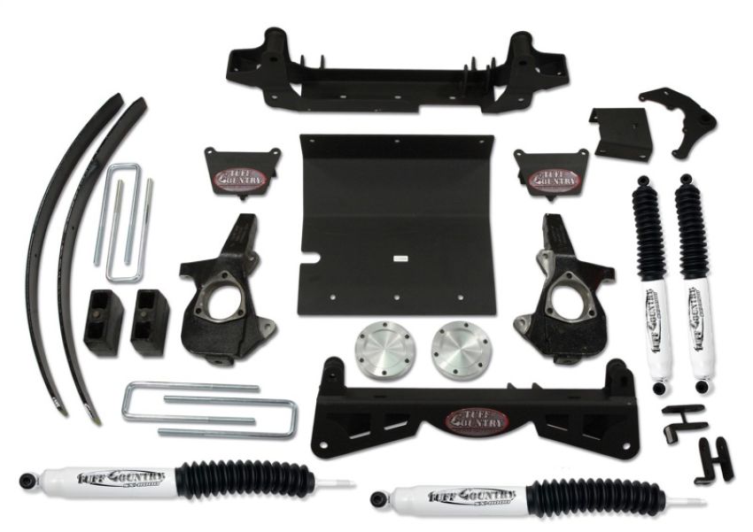 Tuff Country 14960KN 2006 Silverado 1500 4X4 4in Lft Kt (w/3pc Sub Frm w/o Fctry Air Ride Shocks SX8000)