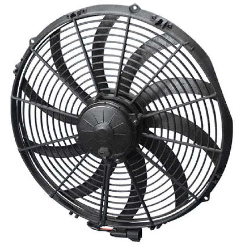 SPAL 30102113 2467 CFM 16in High Performance Race Fan - Pull/Curved (VA18-AP70/LL/F-59A)