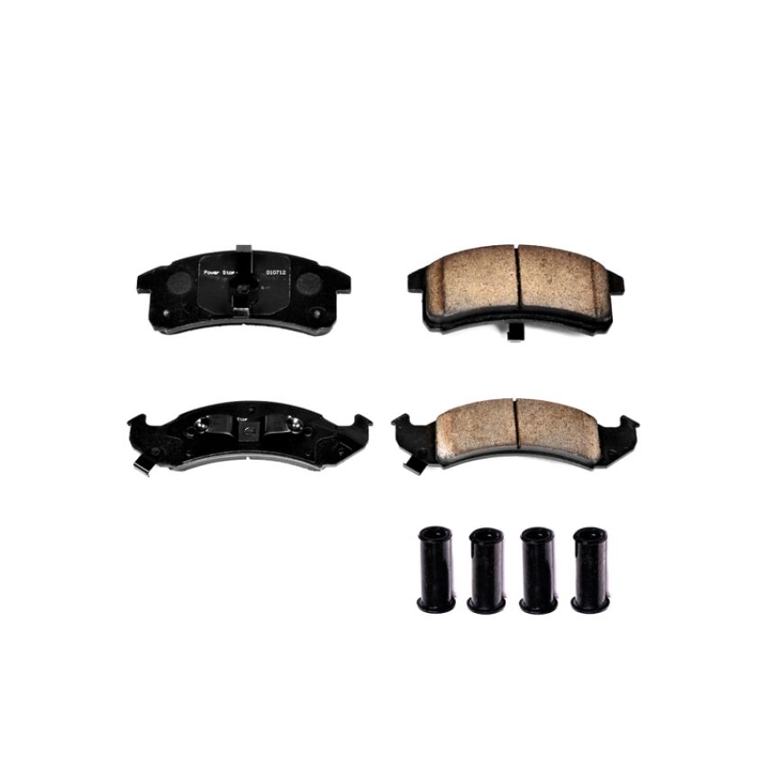 PowerStop 17-623 PowerStop - Z17 Low-Dust Ceramic Brake Pads with Hardware
