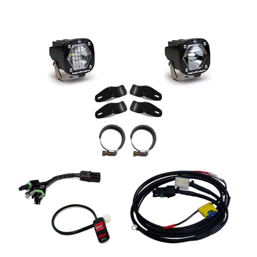 Baja Designs 507097 Moto S1 Auxiliary Light Kit