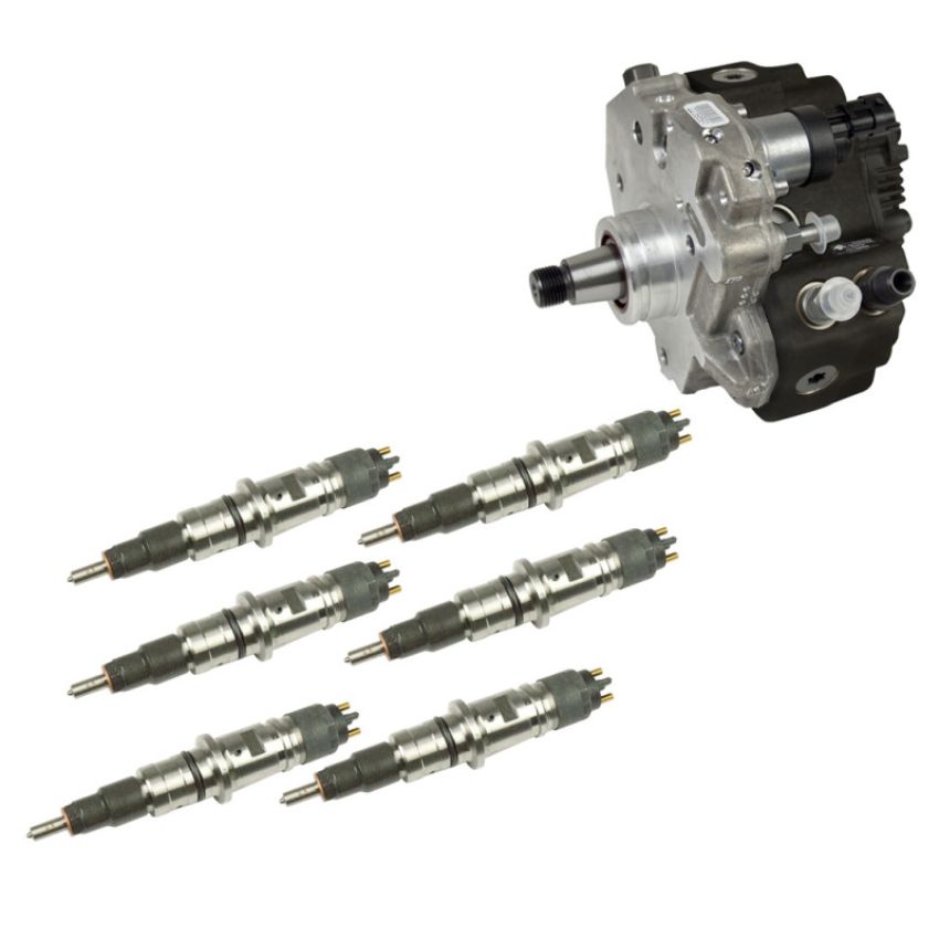 BD Diesel 1051511 BD 6.7L Cummins Stage 2 Performance CR Pump & Injectors Package Dodge 2007.5-18