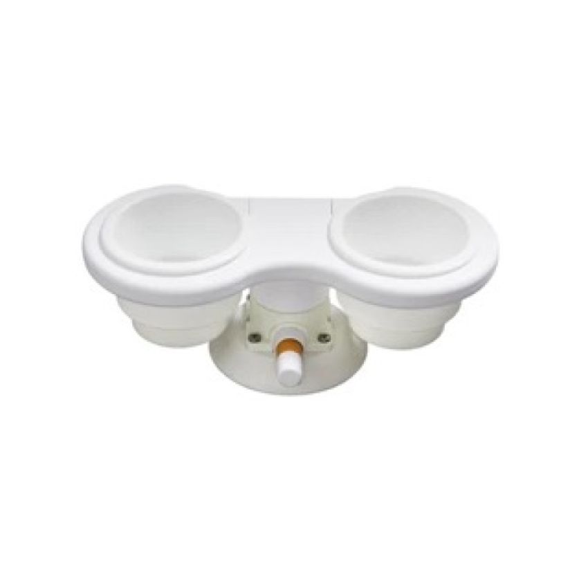 SeaSucker MC5300W-6 2-Cup Holder Horizontal - White