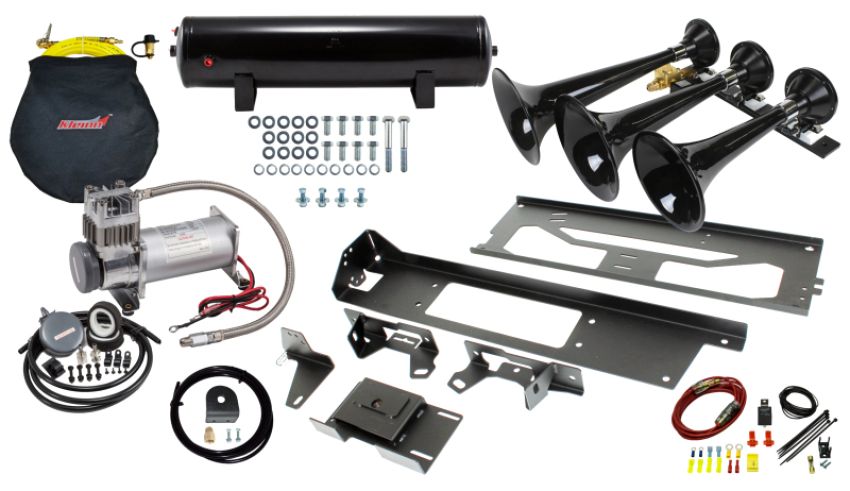Kleinn Air Horns SDKIT17-230 Kleinn 17-22 Ford F-250/ F-350/ F-450 Onboard Air System w/ Model 230 Horns