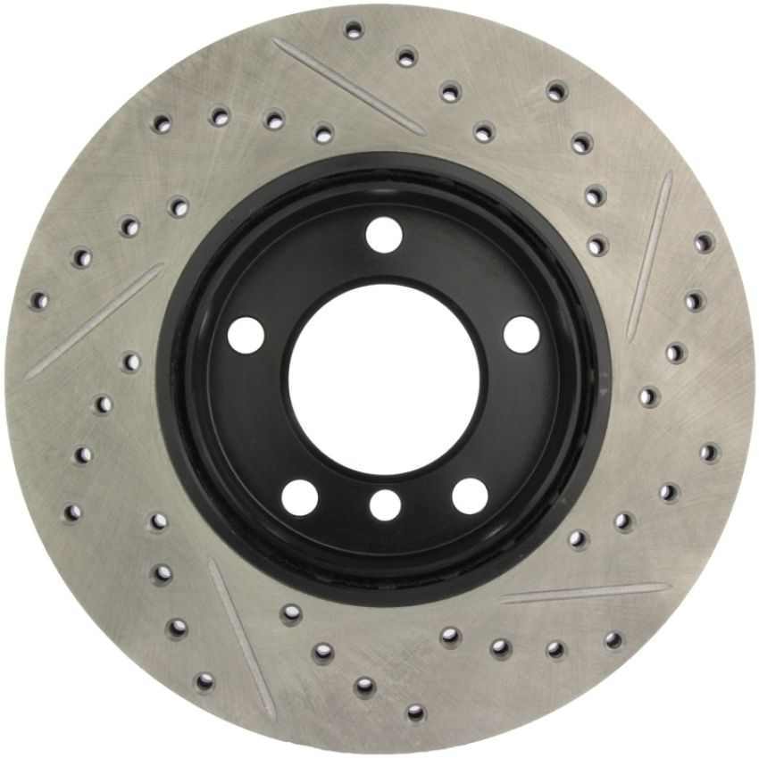 Stoptech 127.34029R Slotted & Drilled Sport Brake Rotor