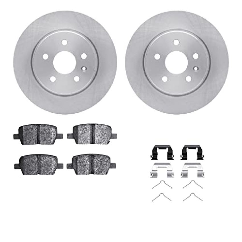 Dynamic Friction 6512-65122 Rotor Kit
