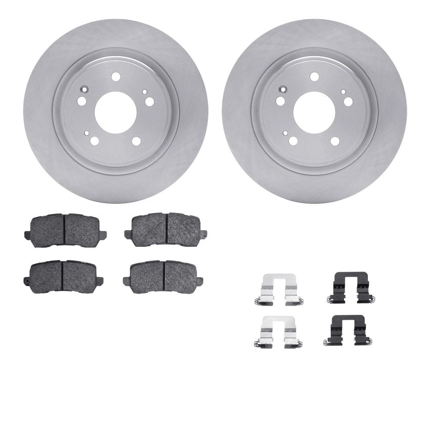 Dynamic Friction 6512-58154 Rotor Kit