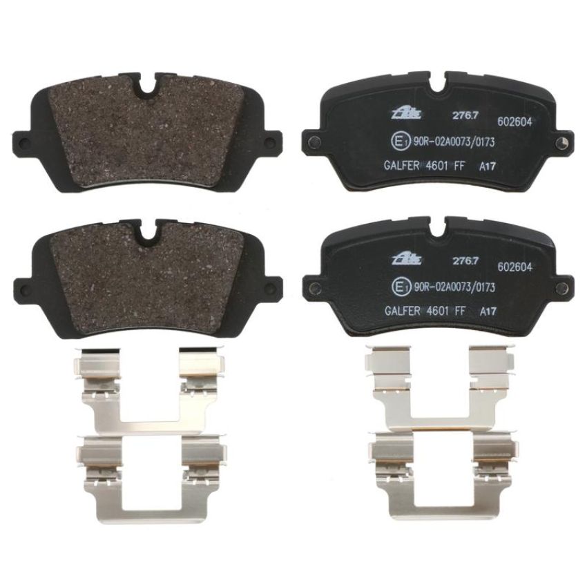 ATE 602604 ATE Original Semi-Metallic Rear Disc Brake Pad Set 602604 for Land Rover