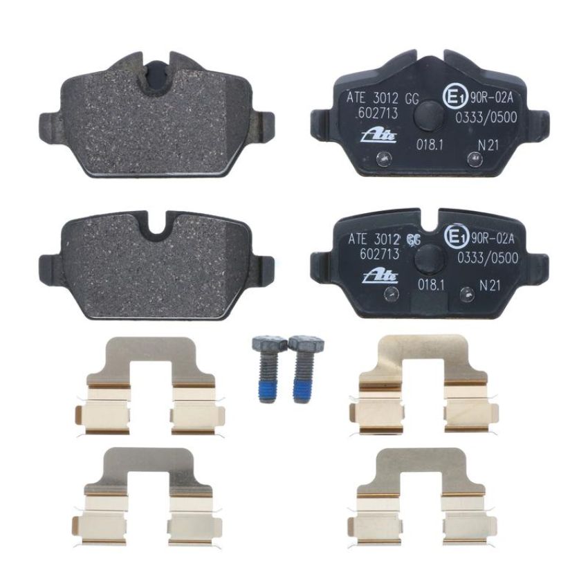 ATE 602713 ATE Original Semi-Metallic Rear Disc Brake Pad Set 602713 for Mini