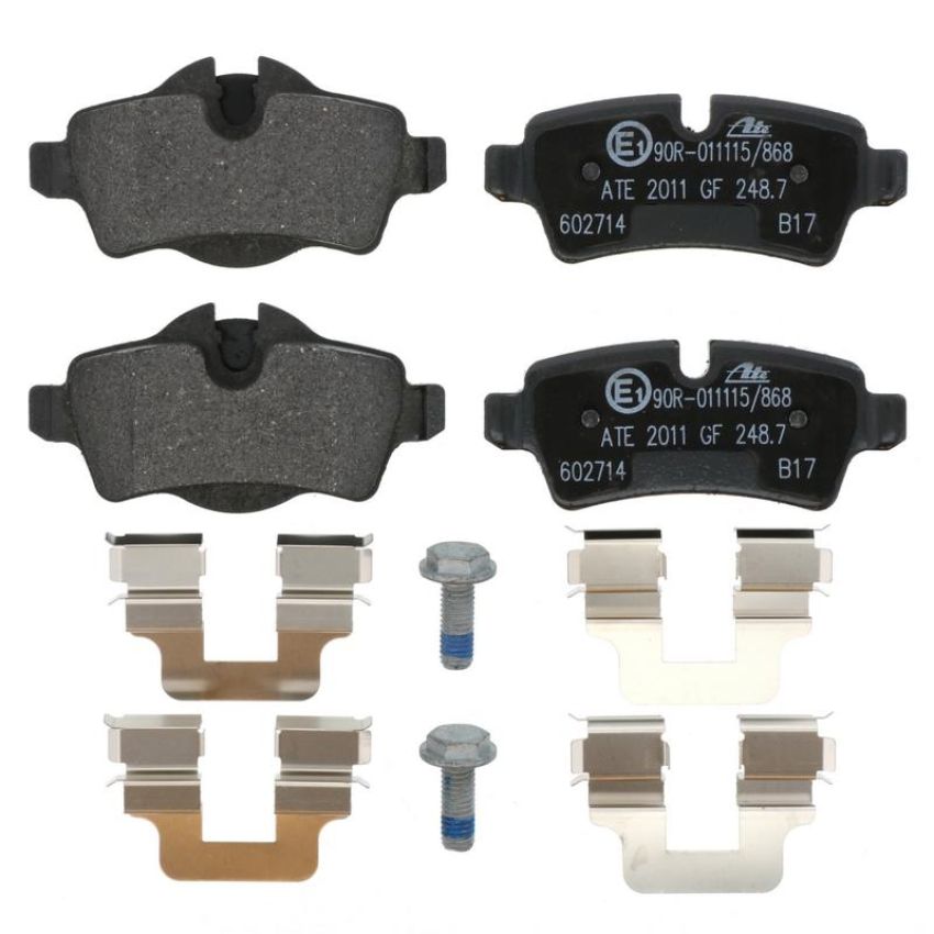 ATE 602714 ATE Original Semi-Metallic Rear Disc Brake Pad Set 602714 for Mini