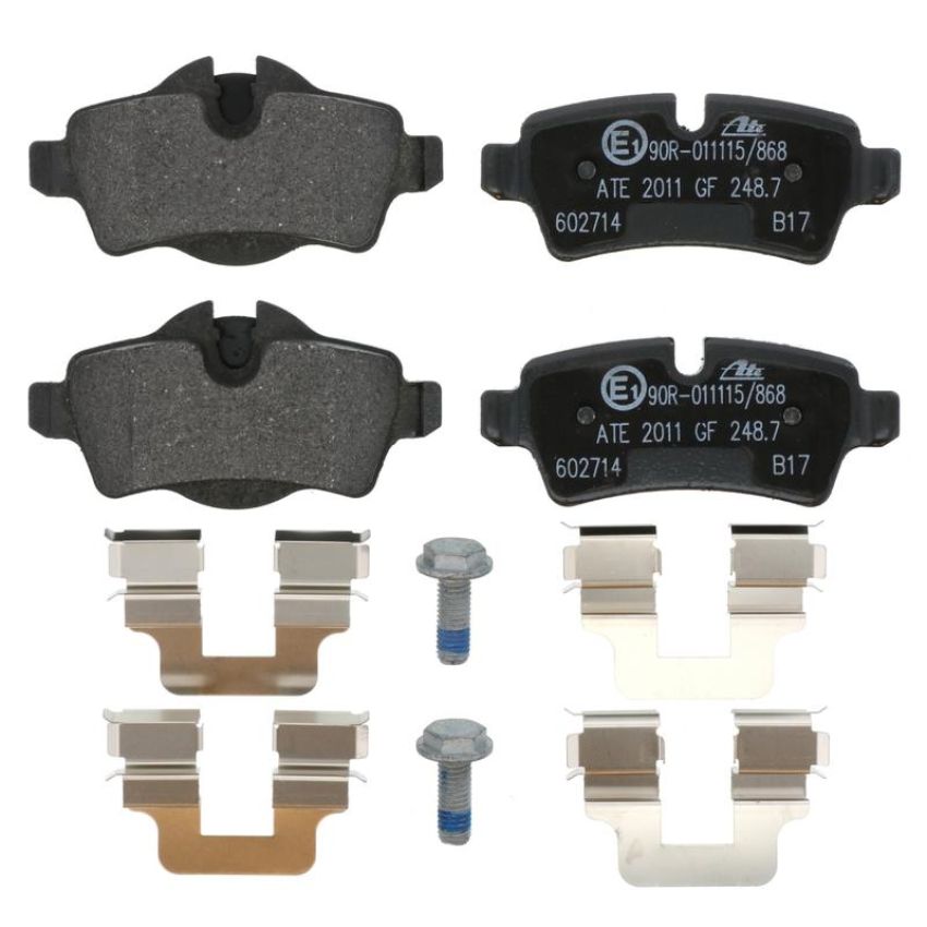 ATE 602714 ATE Original Semi-Metallic Rear Disc Brake Pad Set 602714 for Mini