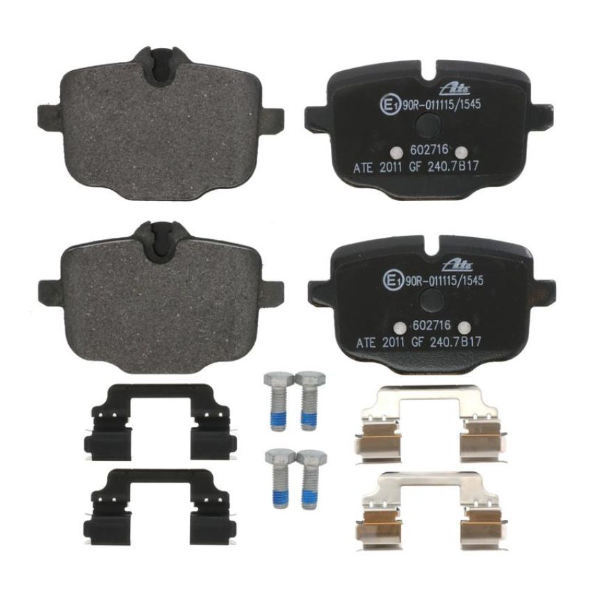 ATE 602716 ATE Original Semi-Metallic Rear Disc Brake Pad Set 602716 for BMW