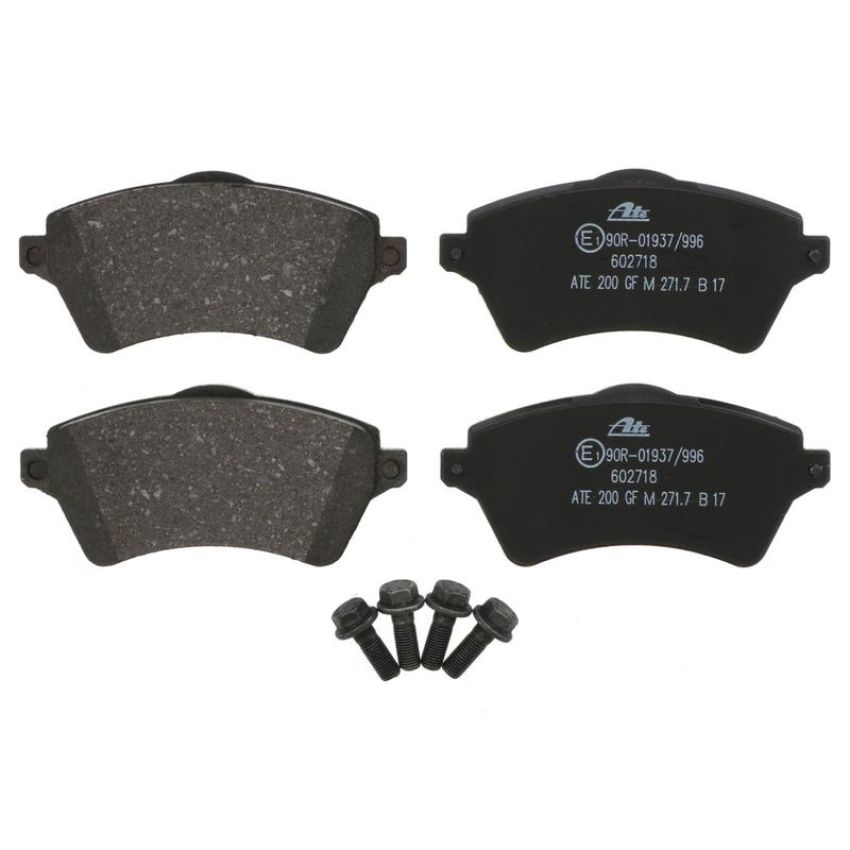 ATE 602718 ATE Original Semi-Metallic Front Disc Brake Pad Set 602718 for Land Rover
